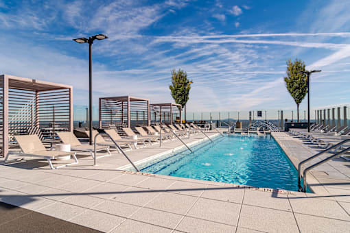 Resort Style Outdoor Pool at 903 Peachtree Apartments in Atlanta, GA 30309