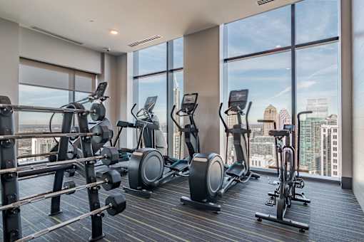 Updated Fitness Center at 903 Peachtree Apartments in Atlanta, GA 30309