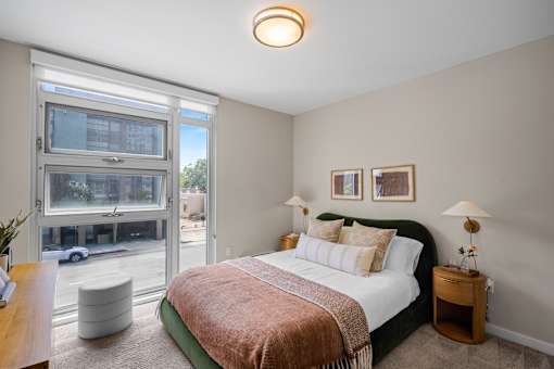 Large Bedroom at L Seven Apartments in San Francisco, CA 94103