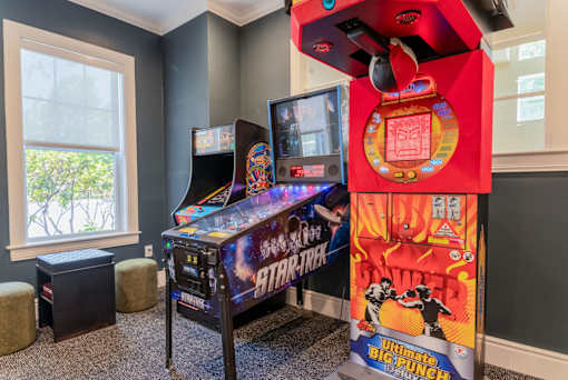 Arcade Game Room at The Residences at Stevens Pond in Saugus, MA 01906