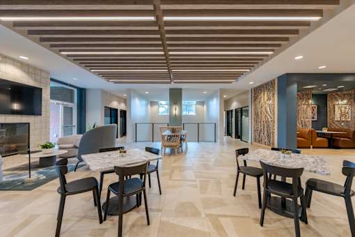 Updated Community Clubhouse at One Plantation Apartments in Plantation, FL 33324