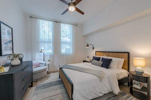 Spacious Bedroom at One Plantation Apartments in Plantation, FL 33324