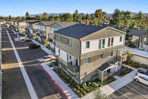 Townhomes Exterior at Chino Hills Apartments in Chino Hills, CA 91709