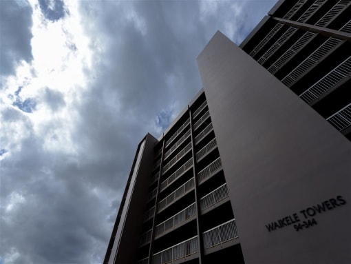 front View Of exterior Building at Waikele Towers, Waipahu