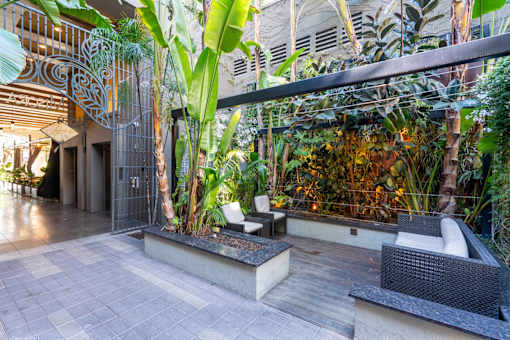 Patio at Misora Apartments, San Jose, 95128