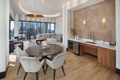 Dining at 903 Peachtree, Atlanta, GA