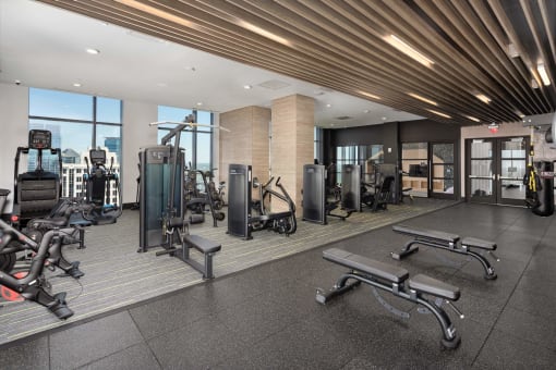 Gym at 903 Peachtree, Atlanta, 30309