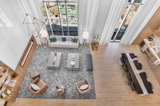 Top view at 903 Peachtree, Atlanta