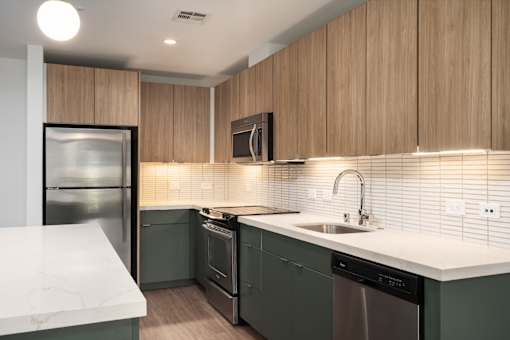 Open Kitchen at Misora Apartments, San Jose, CA, 95128