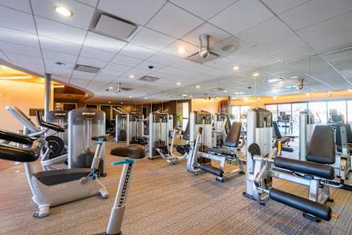 Workout Room at Misora Apartments, San Jose, CA