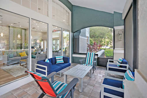 Outdoor Patio at Country Club Lakes, Jacksonville, FL
