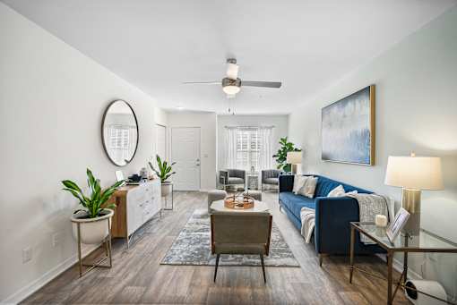 Modern Living Room at Country Club Lakes, Jacksonville, 32224