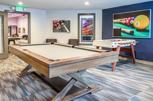 Game Room at Brackett Apartments, Edmonds, WA, 98020