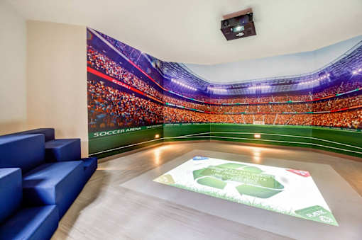 Soccer Simulator at Brackett Apartments, Edmonds, 98020