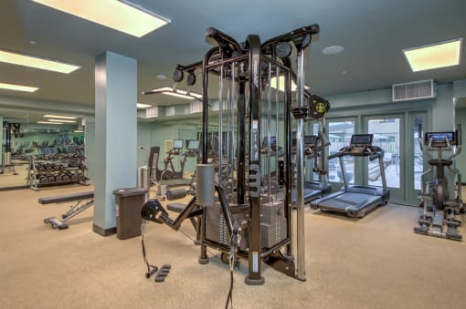 Chase Knolls gym at Chase Knolls, Sherman Oaks, CA, 91423