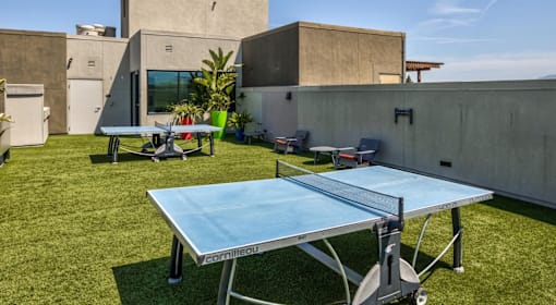 Table Tennis Table at Misora Apartments, San Jose, CA
