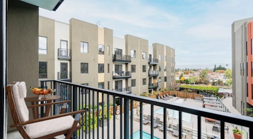 Balcony at Misora Apartments, San Jose, 95128