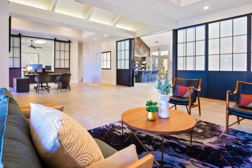 Living room at the amethyst