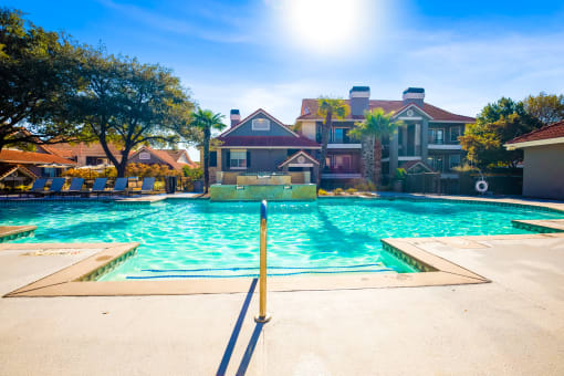Amethyst pool area