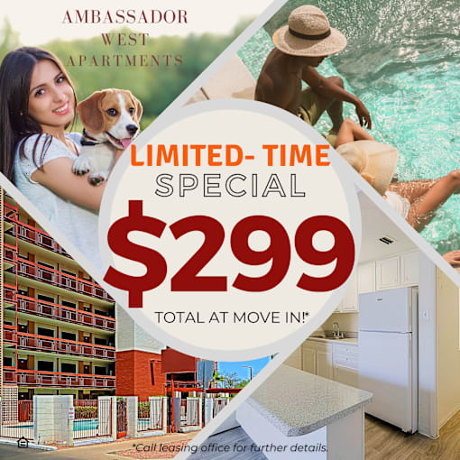 Promotional image at Ambassador West Apartments, Phoenix, AZ, 85003
