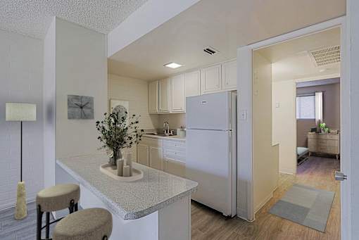 Kitchen at Ambassador West Apartments, Phoenix