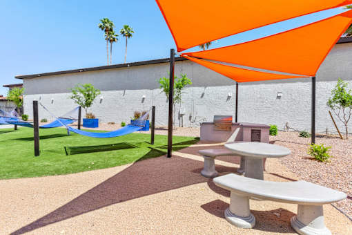 Outdoor Grill With Seating Area at Aspire West Phoenix, Phoenix, Arizona