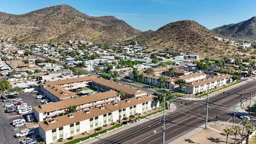 Bird Eye View Of Property at Windrose Villas Apartments, Phoenix, AZ 85029