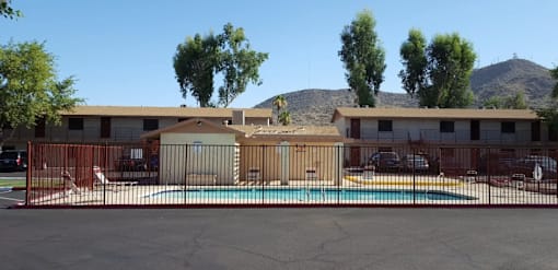 Secured Pool at Foothills Court Apartments, Phoenix, 85029