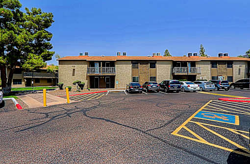 Parking Lot at Sahuaro West Apartments, Phoenix, AZ, 85029
