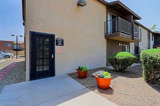 Entrance at Sahuaro West Apartments, Phoenix, AZ