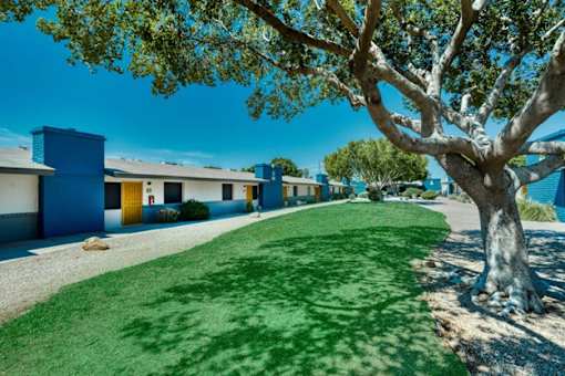 Lawn Area at Connect on University, Arizona