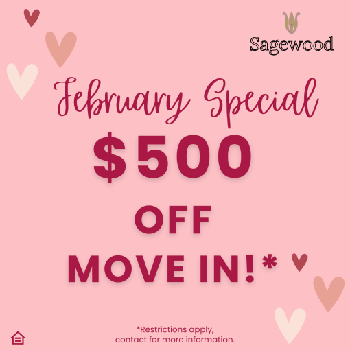 the february special 500 off move in