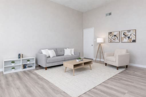 Bright Living Room at Homestead Chandler, Arizona, 85225