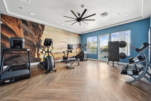 The Barton Apartments Gym/ Fitness Center