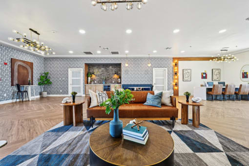 The Barton Apartments Leasing Office and Waiting Area