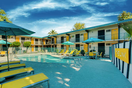 Pool With Sundecks at The Link Apartments, Mesa, 85201