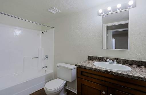 Bright Bathroom at Sahuaro West Apartments, Arizona