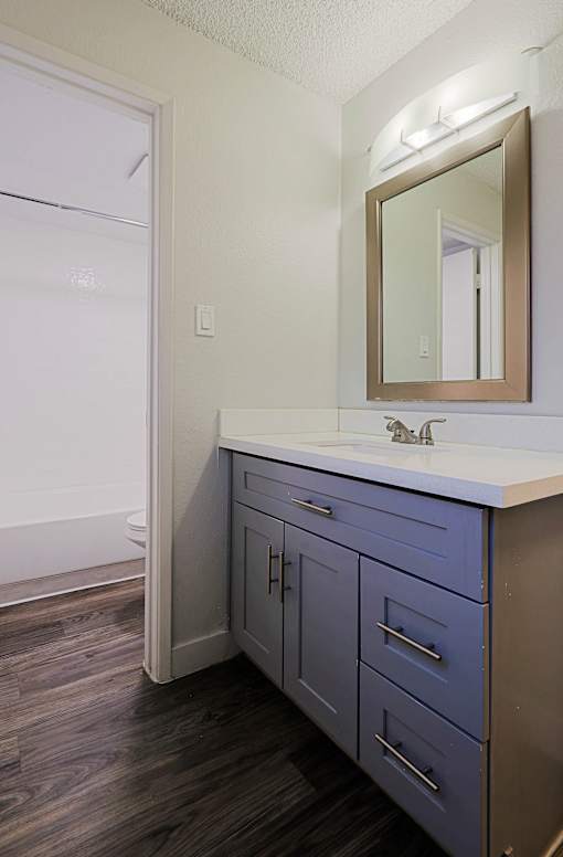 Bathroom at The Link Apartments, Mesa, Arizona