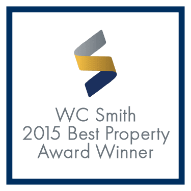the logo for the 2015 best property award winner