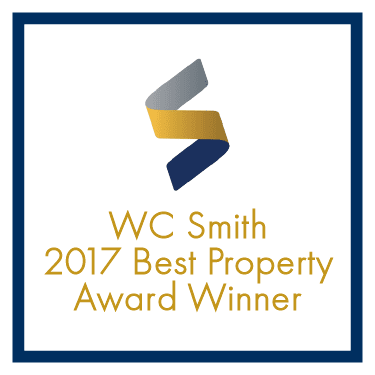 the logo for the 2017 best property award winner