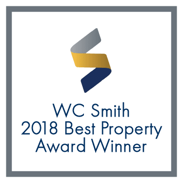 the logo for the 2018 best property award winner
