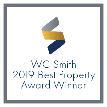 the logo for the 2019 best property award winner