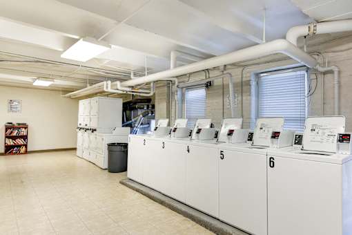 laundry room at 2701 connecticut ave apartments in washington dc