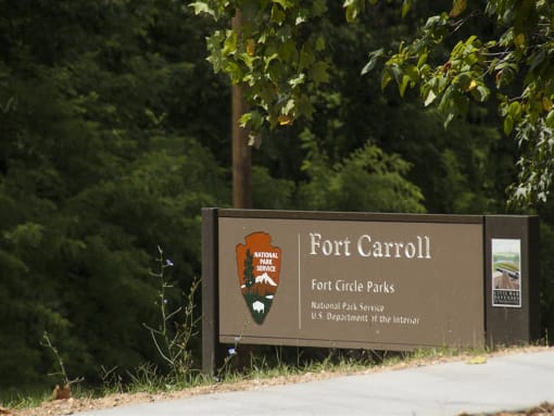 Fort-Caroll-Park-Monument-Sign