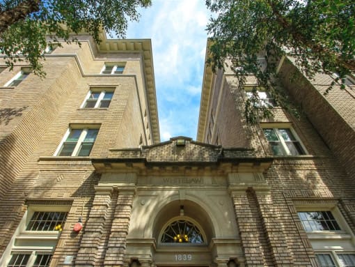 exterior view of the whitelaw apartments in washington dc