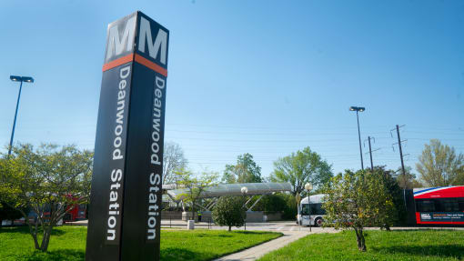 deanwood metro station in washington dc