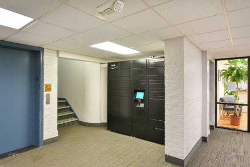 dupont apartments amazon hub package locker in washington dc