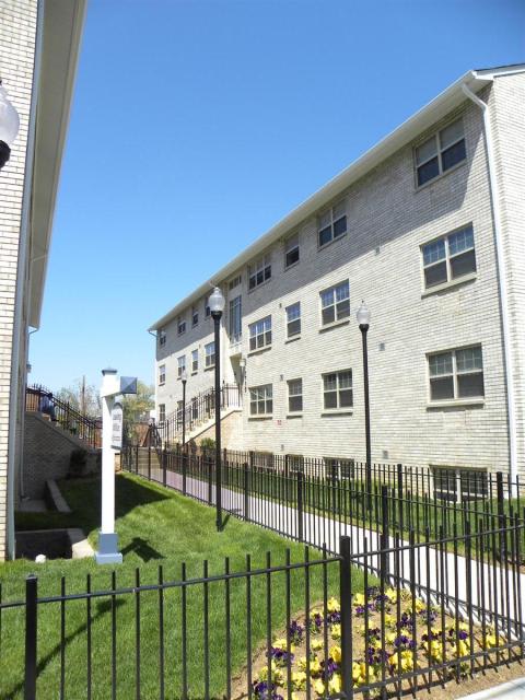 exterior view of t street apartments in washington dc
