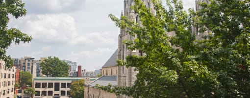 scenic view of wakefield hall apartments in washington dc
