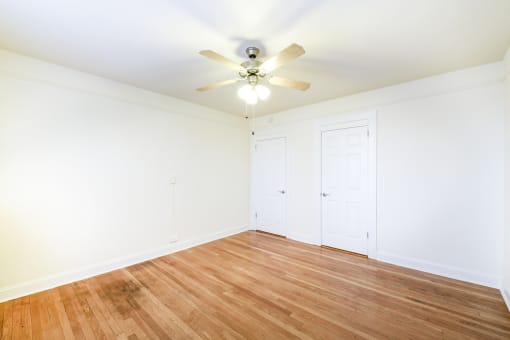bedroom at wakefield hall apartments in u street washington dc